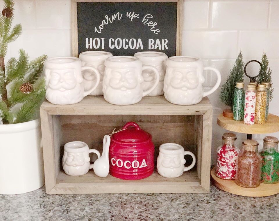 My Hot Chocolate Station - Aubrey Swan Blog