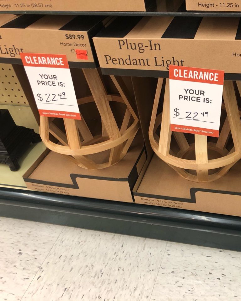 hobby lobby clearance lamps