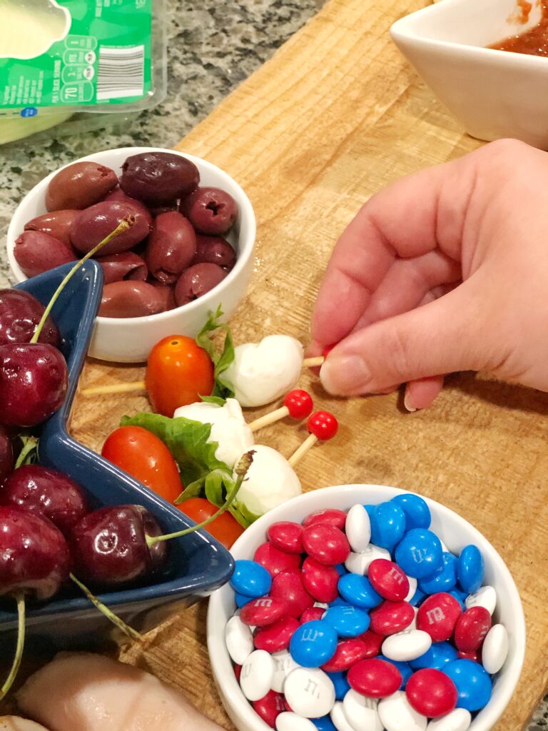 fourth of july charcuterie board